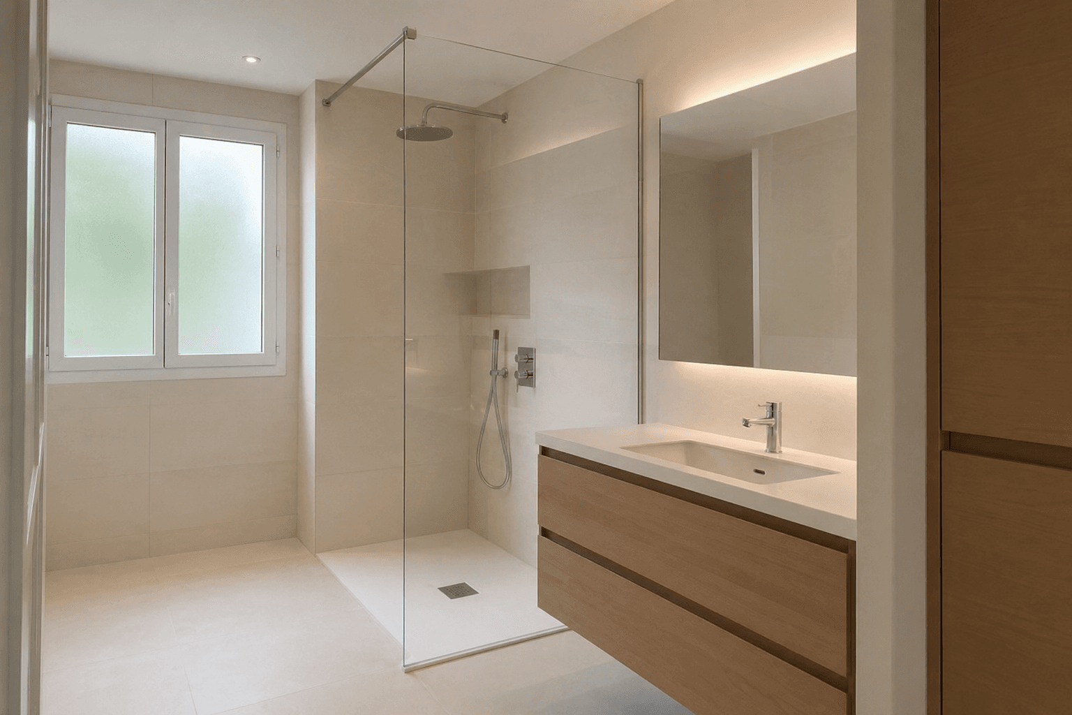 Salle de bain rénovée en Île-de-France : guide prix au m² et budget