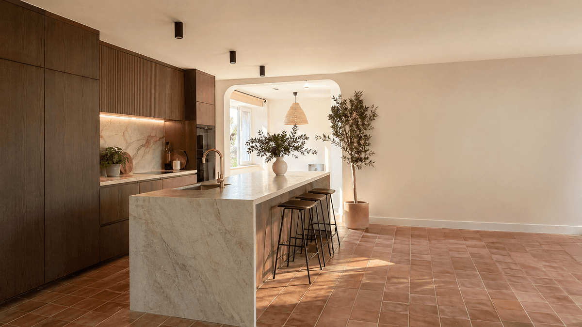 Rénovation appartement en Île-de-France, séjour lumineux après travaux